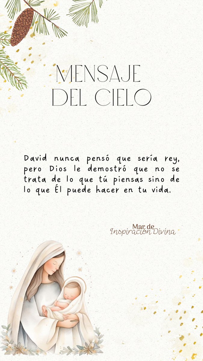 mar_deInsDivina's tweet photo. Cuando David se enfrentó a Goliat, no habló de lo peligroso que era Goliat; Él habló sobre cuan grande es Dios. No hables miedo, habla Fe. 📖❤️ https://t.co/9RVJOWfyH8