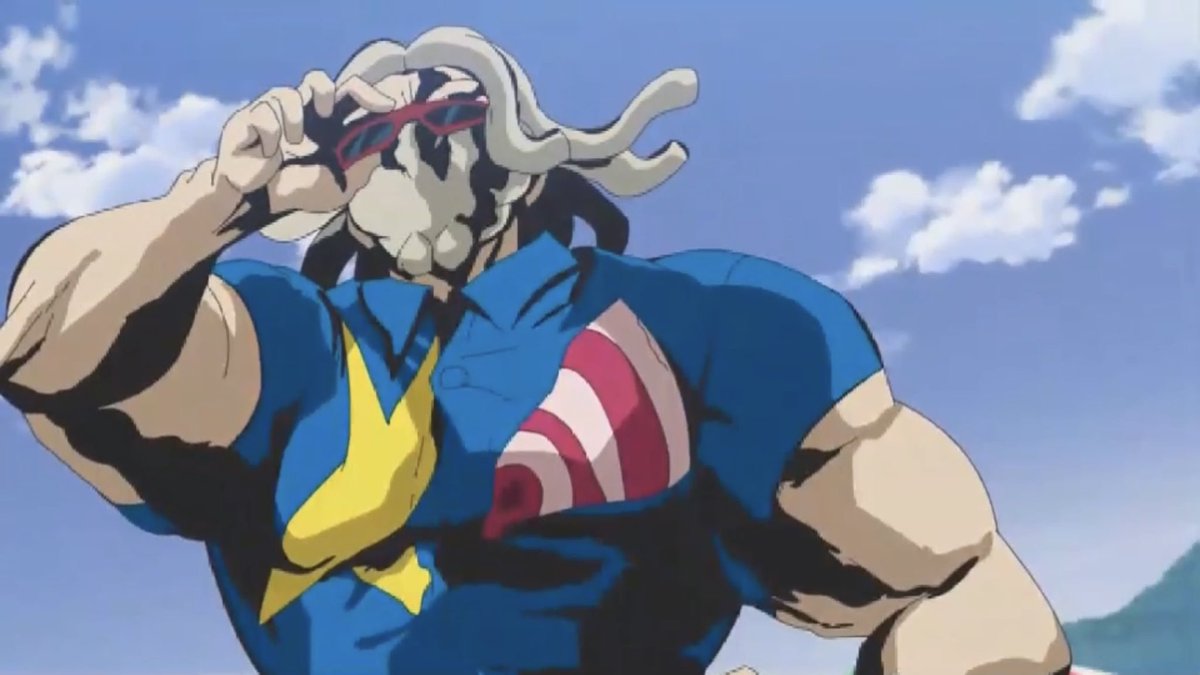 JudgmentMeter's tweet image. This post is brought to you by Mighty G
#Pokemon #PokemonHorizons #MightyG #IsThisAMyHeroAcademiaReference #OldManClub #OldManHero