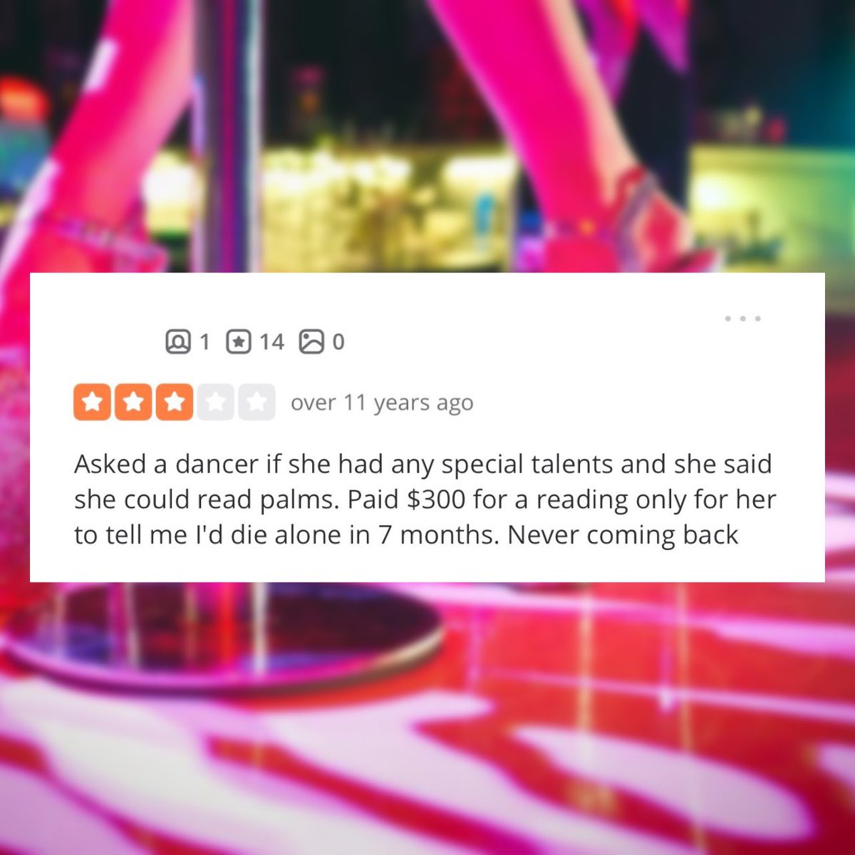 Strip Club Reviews GONE WILD tweet media
