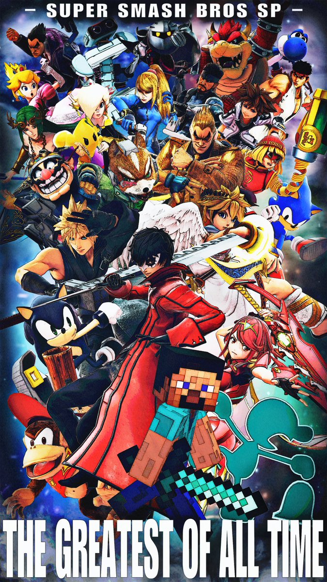 大乱闘スマッシュブラザーズSP 6th Anniversary
ｰ The greatest of all time " G.O.A.T " ｰ

#スマブラSP   #SmashBrosSP 
#スマブラSP6周年