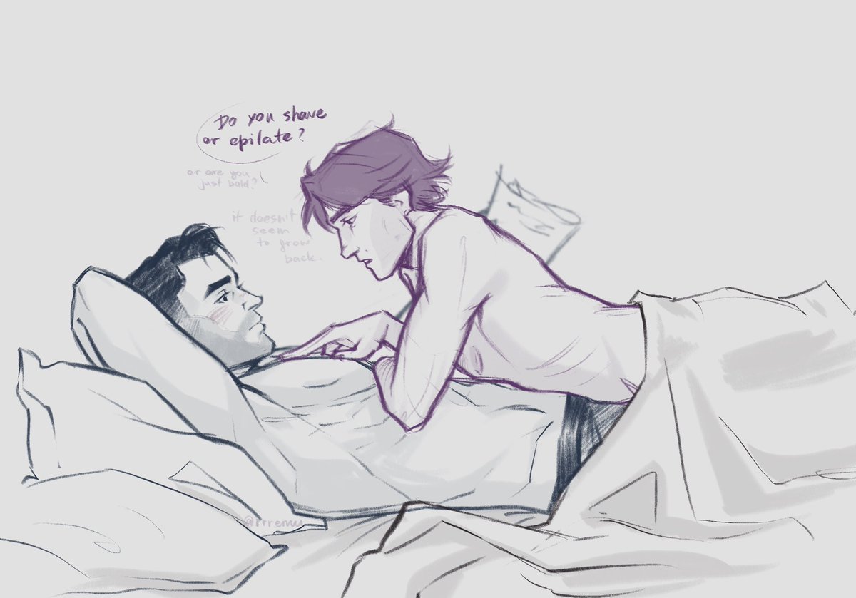 since we’re all gathered here… 
#jayvik #Arcane 

someone on tumblr said that maybe it was getting burnt off at the forge, and I mean I DIDN’T THINK (period) OF THAT😭😭 viktor probably would’ve.. 

but anyways LET’S PRETEND