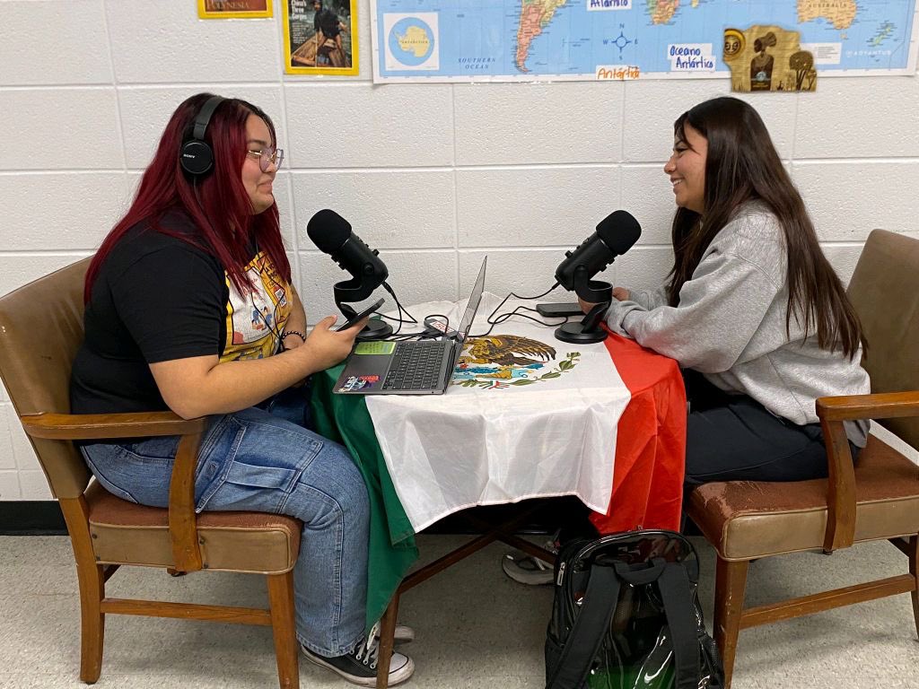 ChrisCmarti26's tweet image. This week @LaPromesa_AISD our podcast team interviewed one of our student leaders. As the commanding officer of the @AldineHS_AISD JROTC and the president of the National Honor Society she stands as an example for our students @AldineISD #AldineImpact