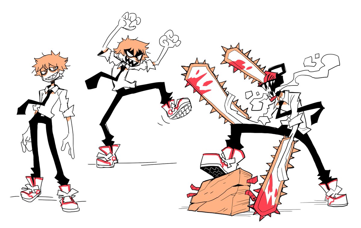 Drooling_Demon's tweet image. i havent drawn denji in so long