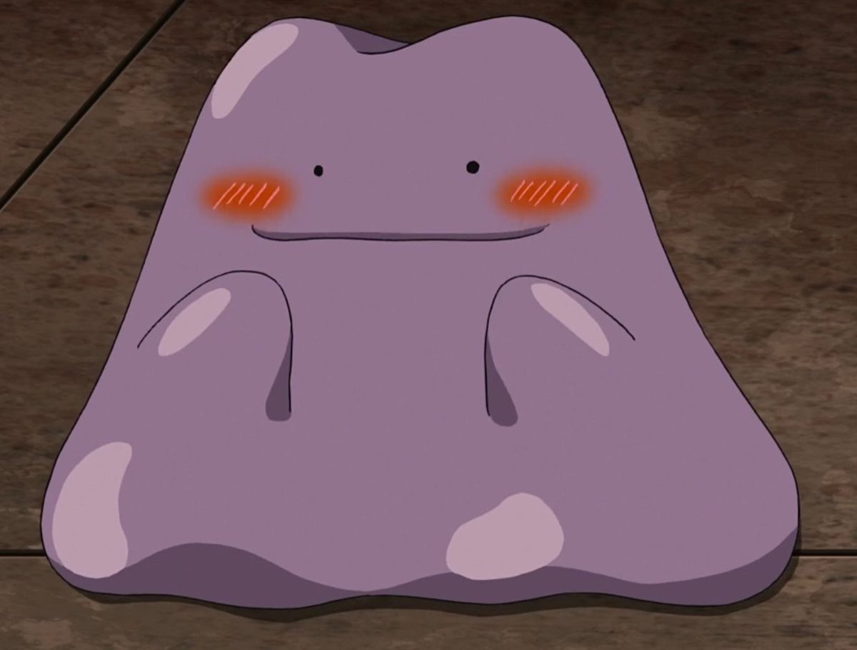 blushing ditto