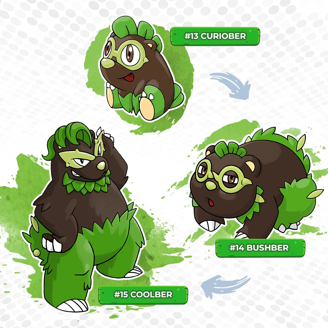 maximor_esp's tweet photo. CURIOBER.Una ternura curiosa
Les gusta mirar y examinar todo lo que está a su alrededor.Disfruta excavando y de esta forma esparce esporas y semillas en los terrenos donde lo hace
#maximorphs #animal #fakemon #fakedex #pokemon #pokedex #digimon #fakeartist  #peru #illustration https://t.co/CAQVT68dbe