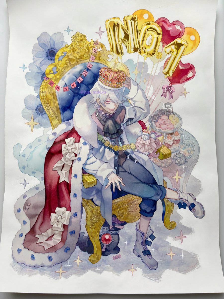 ②完成