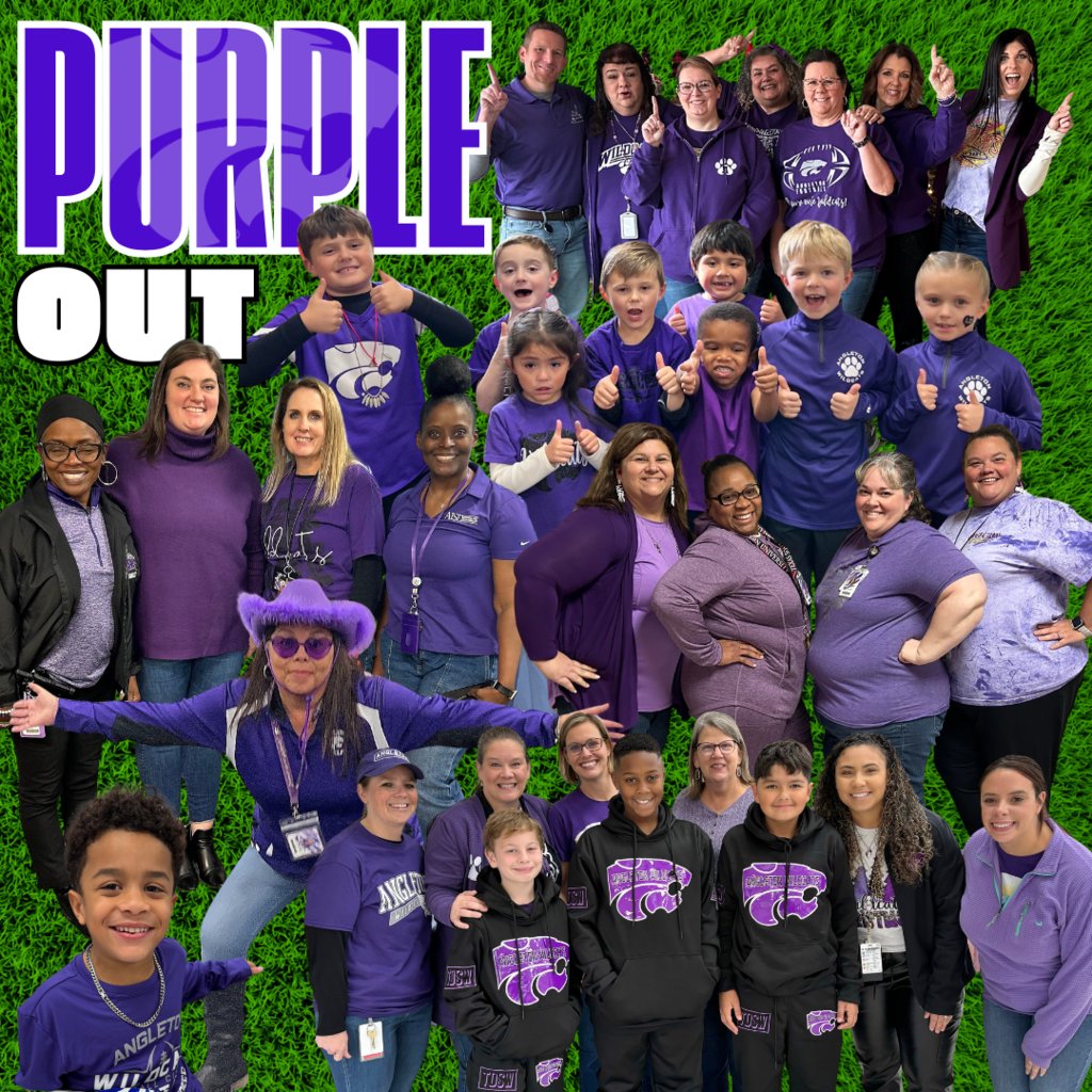 💜 Our AISD Family definitely showed up for PURPLE OUT Friday in support of the Wildcat Football team as they head into Round 4 of the playoffs tomorrow! Go to photos.app.goo.gl/Y68XQPWobJDVYv… to see even more photos!

#BecauseWereWildcats
#AHSPurpleReign ☂️