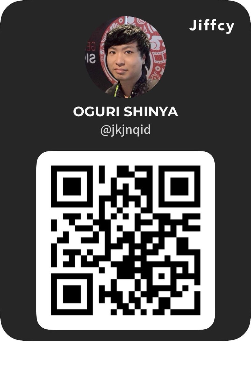 ogrium's tweet photo. 入れてみた

OGURI SHINYAからテキストで通話感覚「Jiffcy」の招待が届いています
https://t.co/04Ib2NfZj0 https://t.co/ksx5D3VWYW