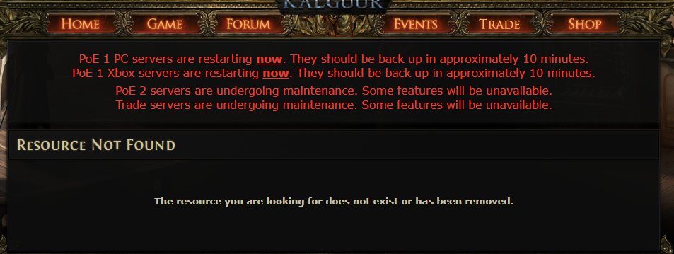 _scanz's tweet photo. @pathofexile Need the verification system up and running, cannot play the game via Steam because unable to link or create an account. Email verification link presents "RESOURCE NOT FOUND" https://t.co/lz9v8Yr2Hk