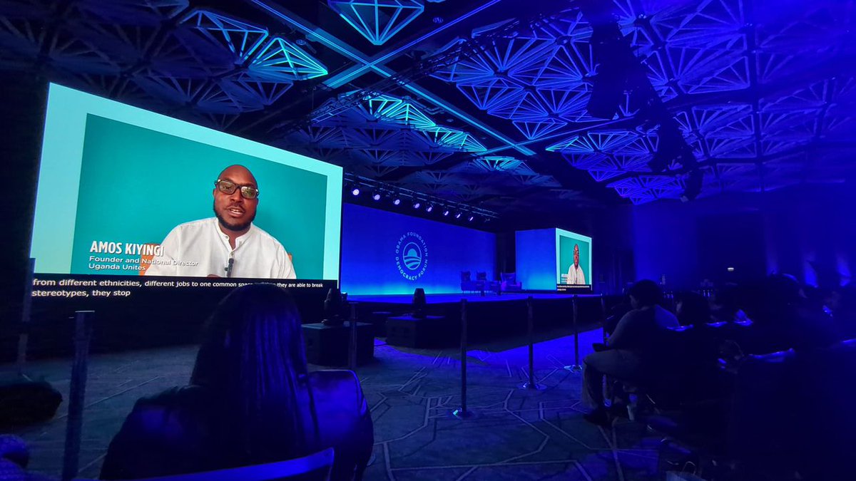 amoskiyingi's tweet image. Thrilled to see Uganda Unites work highlighted on the main stage at the @ObamaFoundation Democracy Forum! This recognition is a testament to our volunteers&apos; dedication to pluralism in an increasingly divided world. #UgandaUnites #DemocracyForum