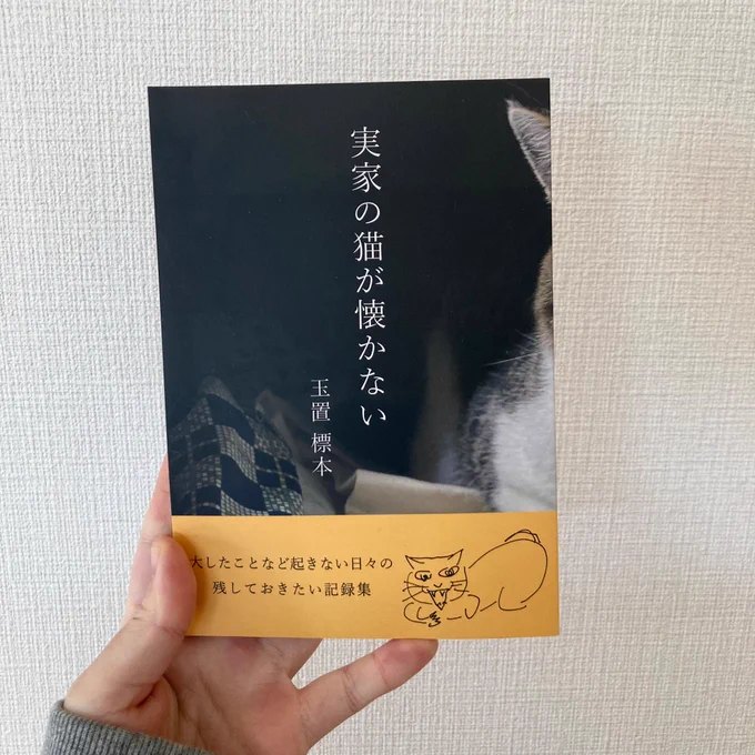 玉置標本さん『実家の猫が懐かない』お送り頂きました!玉置さんの日常ってちょっとした冒険みたいだなと思いました。猫がほんとうに懐いてない…。そしてお手製武蔵野うどんも送ってもらいました!ツルツルで力強く、とてもおいしかった〜 