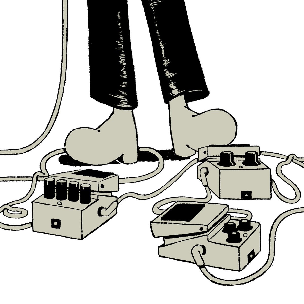 leafinite's tweet image. unplugged pedals