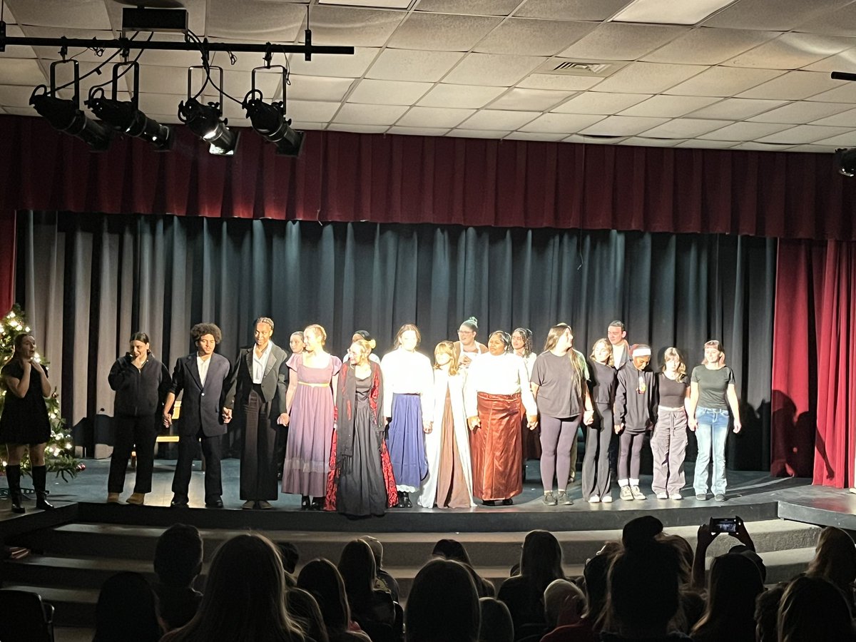 Our Theater program put on two wonderful shows this week of their Fall Play, Little Women. Special shoutout to Ms. Russo for leading her first production at NCHS. 🎭👏🧡🖤🧡