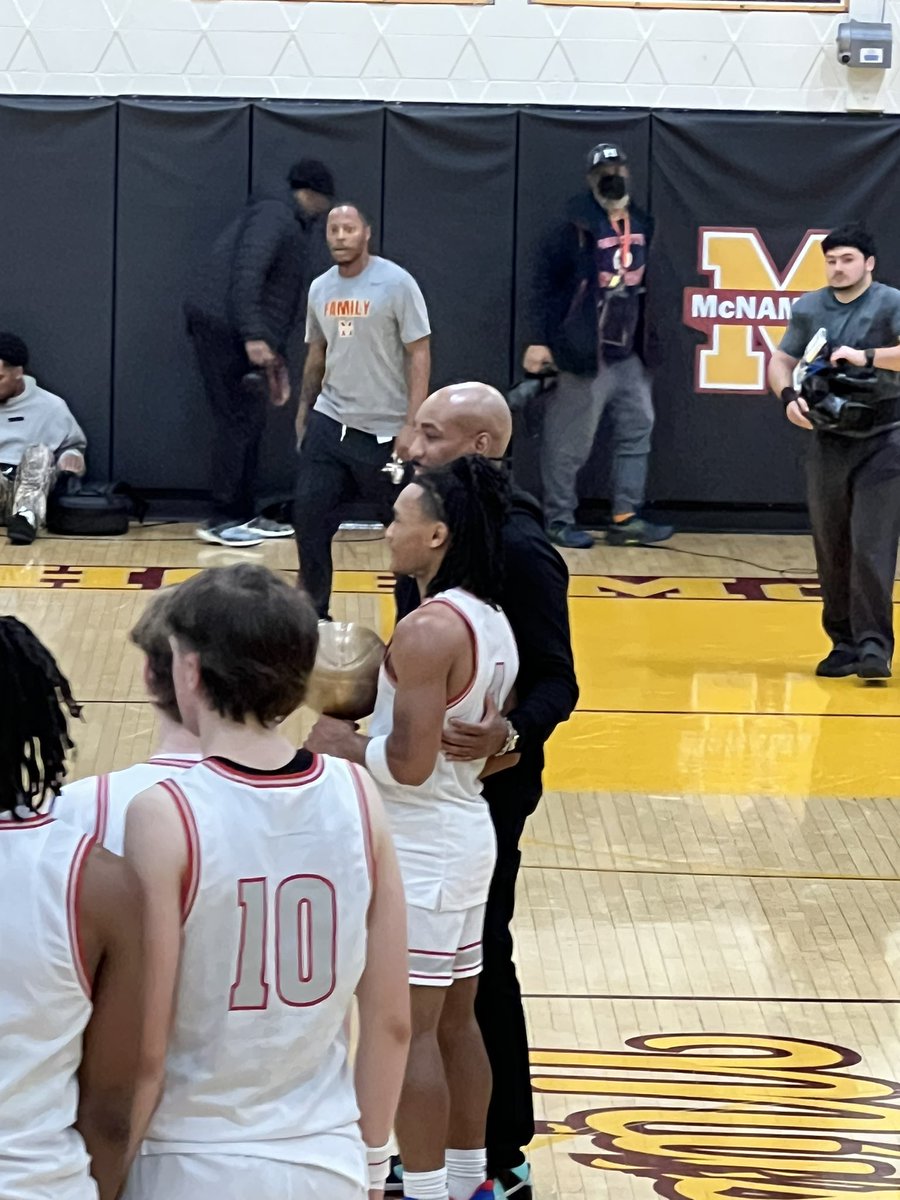 STATEMENT VICTORY

St John's defeats Max Preps #1 ranked team in the country Brennan (TX) by NINETEEN!

DMV HOOPS &gt; everybody

Devin Toatley named MVP