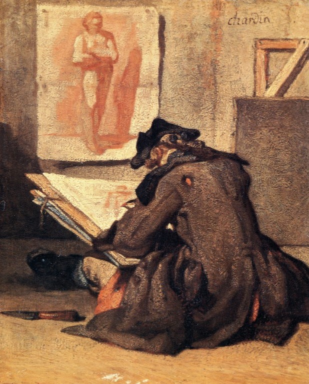 M_Michel_Prof's tweet photo. French painter, Jean-Baptiste-Siméon #Chardin, passed away #OTD (Dec. 6) in 1779. 

He was renowned for his mastery of still life and genre paintings -- which are depictions of everyday situations.
#FrancophoneFriday https://t.co/UttaaqMmN9
