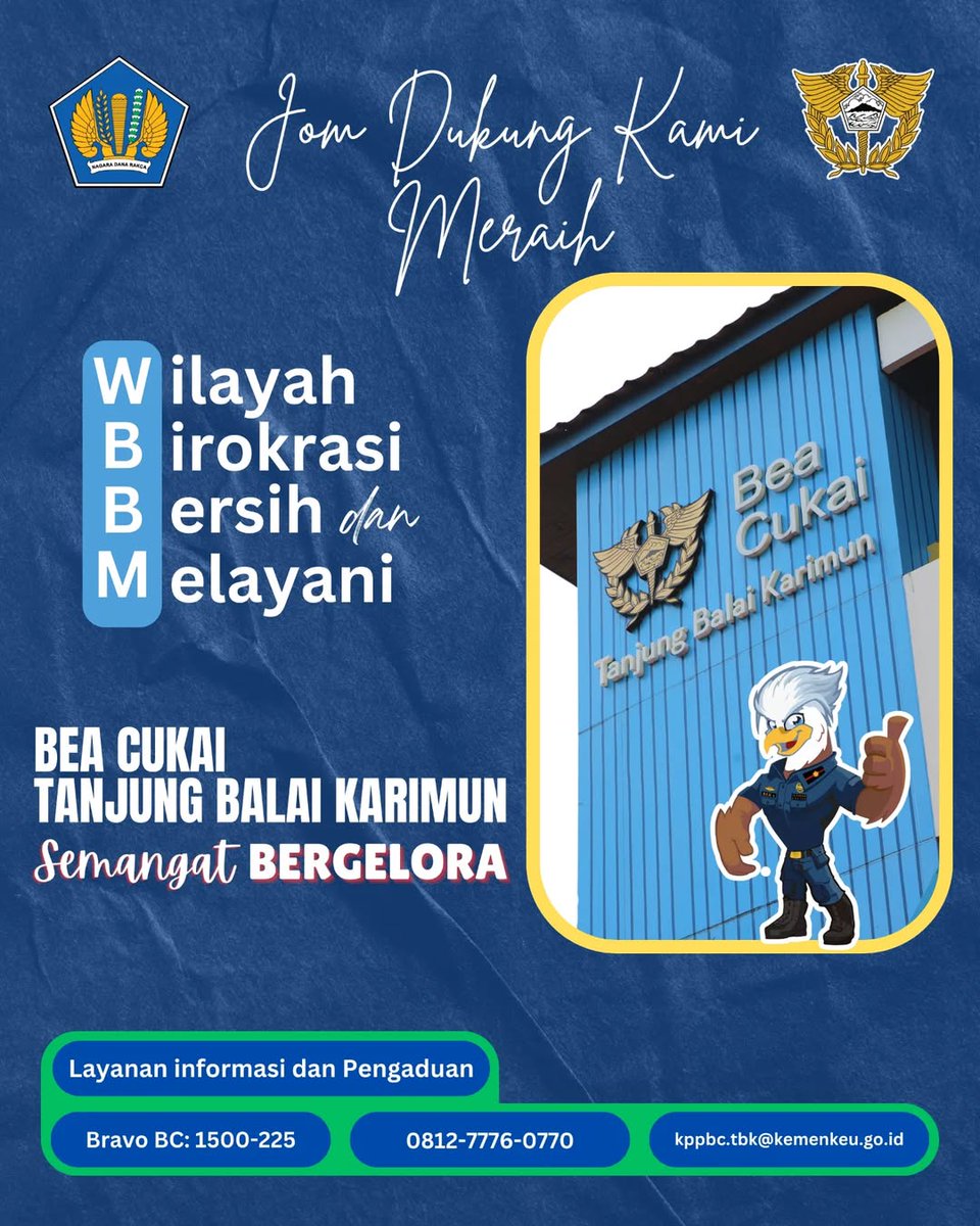 Penggagalan Peredaran 11.6kg Sabu.

Karimun (06/12/2024) -  Bea Cukai TBK dan Polres Karimun  berhasil mengagalkan peredaran jenis narkotika jenis sabu sebanyak 11.631gram.

Selengkapnya: instagram.com/p/DDPKFr0zKef/…