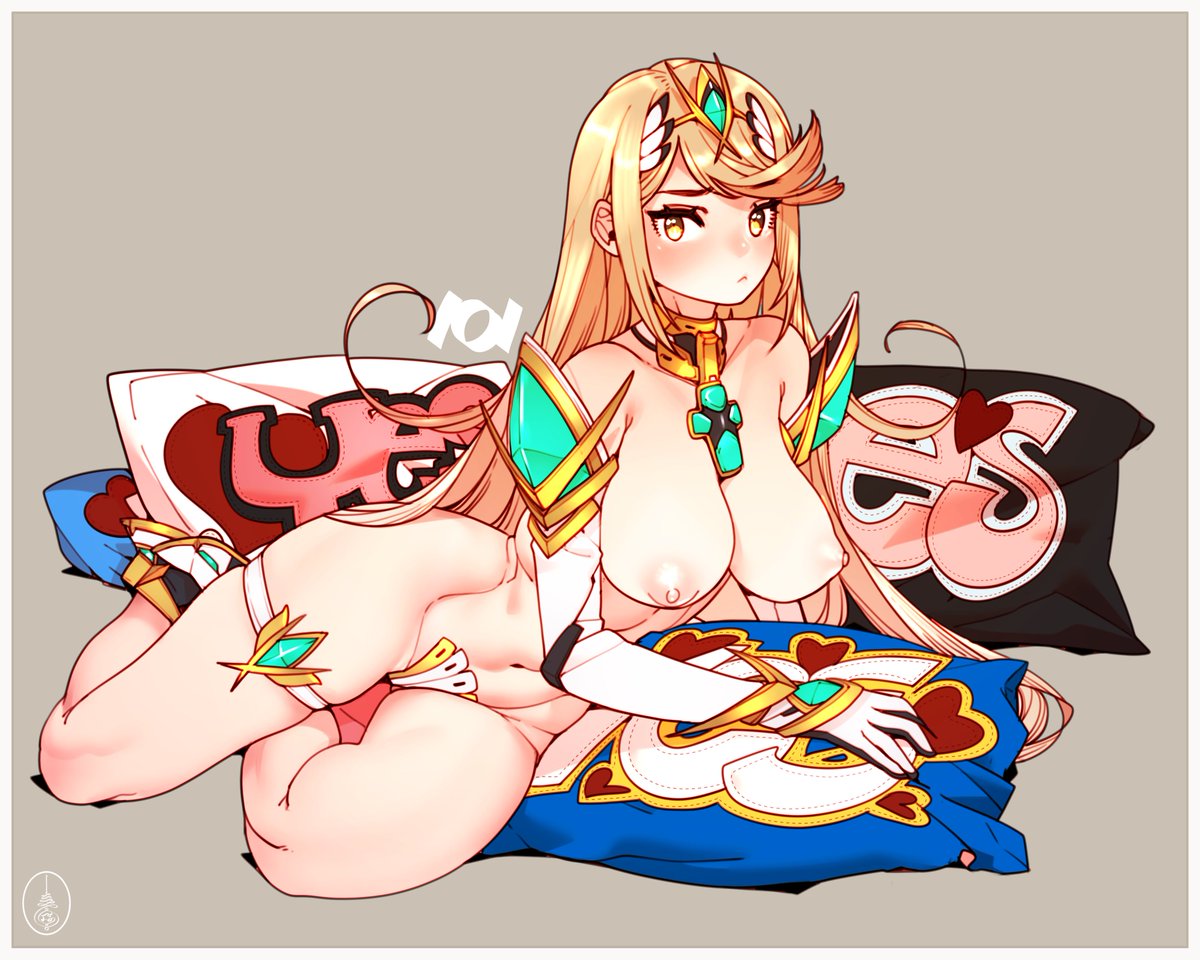 cheunart's tweet photo. as per request.  another XC3 girl from last year
Mythra https://t.co/URy0ZLALgi