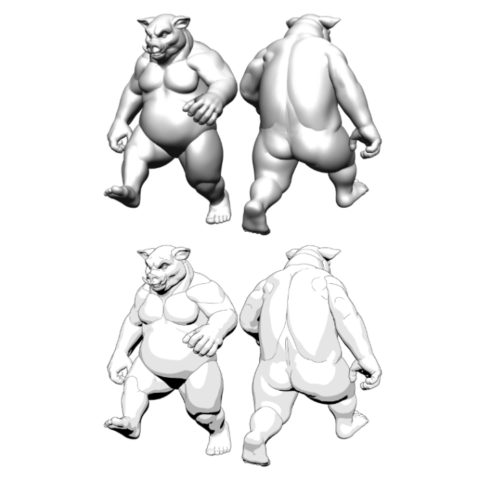 bottari_asset's tweet photo. 3D 돼지머리와 인간의 몸을 가진 오크 (200G/2000cp) by ys_cs 
Oak with a 3D pig's head and a human body
https://t.co/EM94GTSfiy #clipstudio https://t.co/YZrDGtgZxE