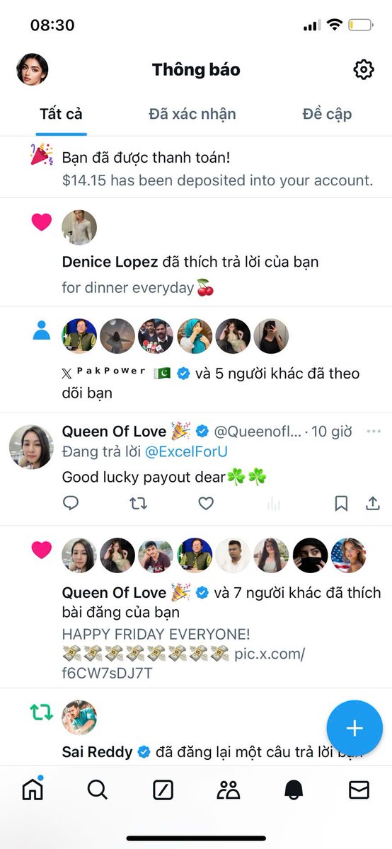 ExcelForU's tweet image. G🎱🎱D MORNING X FRIEND
My first payment received💰
A small joy for the weekend🥰
Wishing the same for everyone🥰
Let’s stay connected!🤝