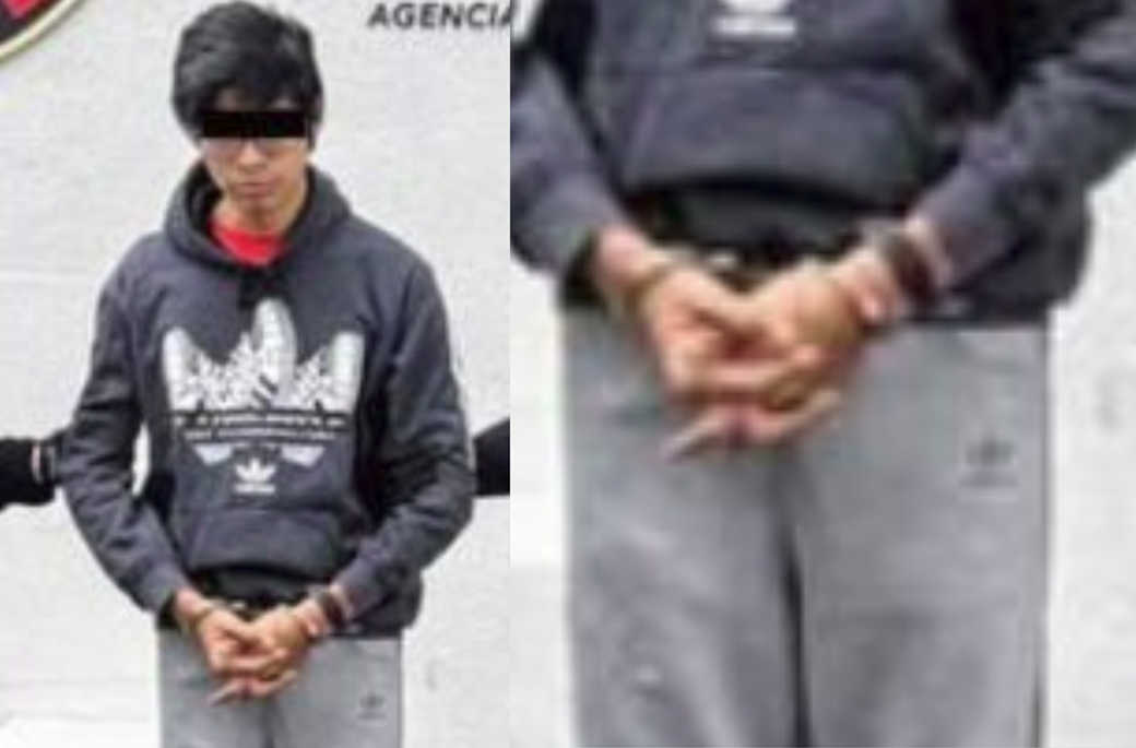 Eco1_LVM's tweet photo. Recuerdo que forma es fondo y las señales tienen un significado.

En el caso del detenido, del mentado Christian el agresor de Melanie, la posición de manos es curiosa. https://t.co/DIK5EjYnpr
