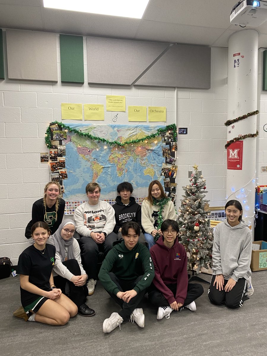 Thanks orchestra council for lighting up the orch room