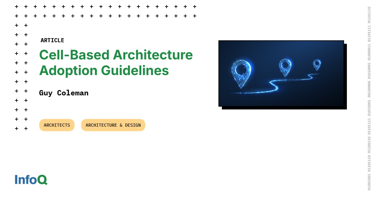 InfoQ's tweet image. Considering #CellBasedArchitecture? Adopting it isn&apos;t simple - it comes with design complexities &amp;amp; implementation challenges.

This #InfoQ article explores the best practices, common pitfalls, and practical adoption guidelines: bit.ly/4fgg5fn 

#Resilience #Microservices