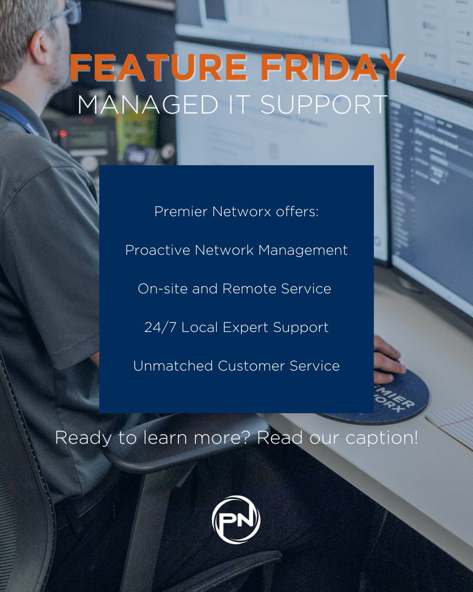 PremierNetworx's tweet image. Need reliable managed IT support? Look no further! #ManagedIT #PremierNetworx