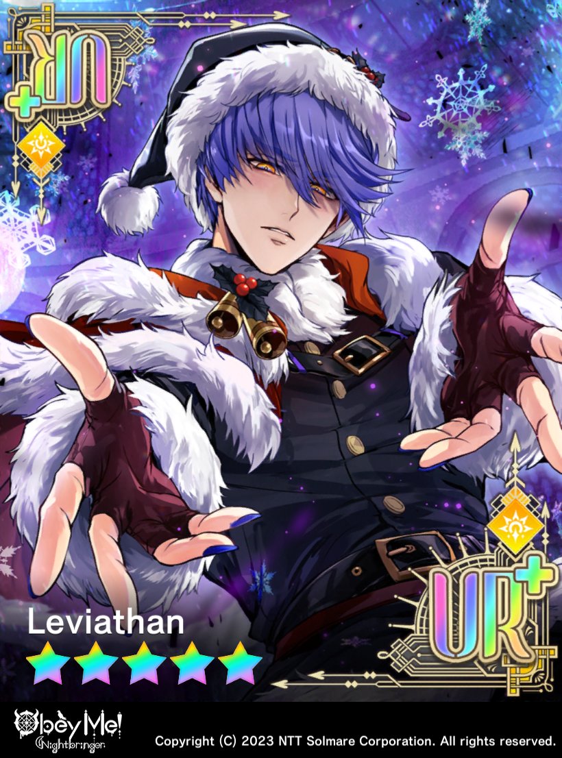 ObeyMeNB's tweet photo. Today, we're highlighting the Demon Cards in the latest Nightmare, "Tracing Christmas Memories 1"! 📢
The UR+ comes with Premium Pictures! 

✿ Devil's Flower Unlocked
Leviathan UR+: A Christmas Tree for Two
Diavolo UR+: Christmas Memories
Beelzebub SSR: Beelzebub's Christmas https://t.co/84tbm242RI