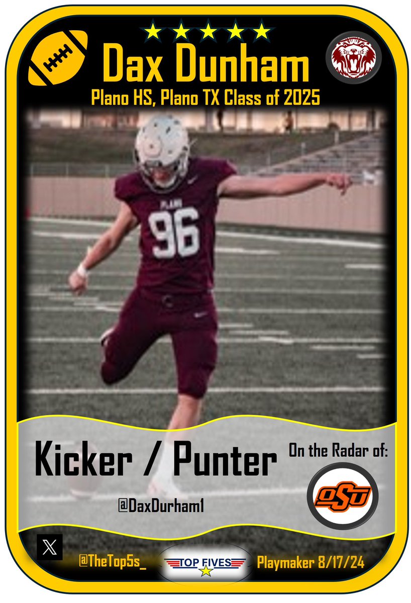 <a href="/DaxDunham1/">Dax Dunham (2025)</a> <a href="/coachseansnyder/">Sean Snyder</a> <a href="/punt_21/">Punt 21 Kicking Services</a> <a href="/devin_anctil/">Devin Anctil</a> 5⭐️ 🦶Walkin’ 🔥🔥🔥🔥🔥