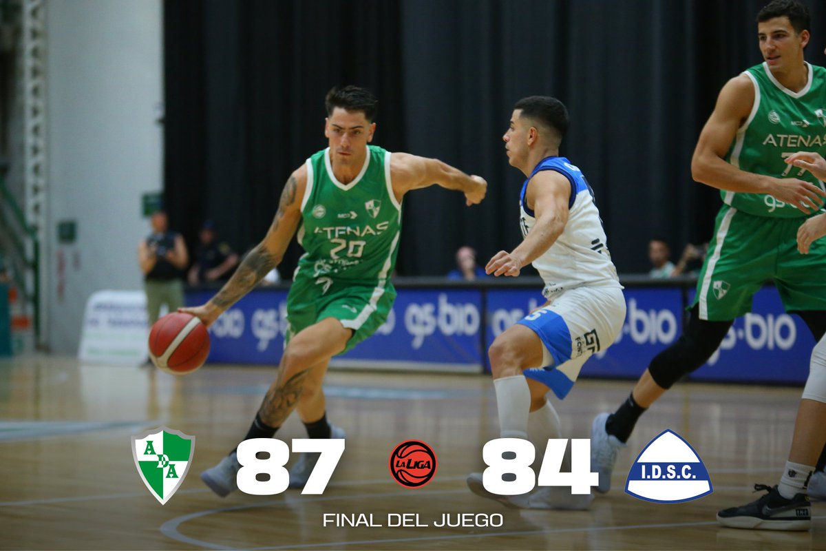 Atenas_oficial's tweet photo. 🏀 LIGA NACIONAL | FECHA 10

🟩⬜️ Atenas vs Independiente (O) ⬜️🟦

SEXTO TRIUNFO EN CASA!!!!!

📊
https://t.co/VouVqtEMec

💚🤍 https://t.co/6nPr5cjXeJ