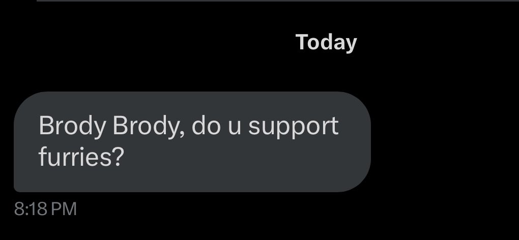 BrodyFoxx's tweet image. Tbh I don’t fully get it, but it’s like that with most things in life. You can support people and not have to 100% understand them. 

Wanna be a furry and that’s who you really are? Go for it. It’s okay to be you (as long as it’s not hurting others). Plus the furry suits are…