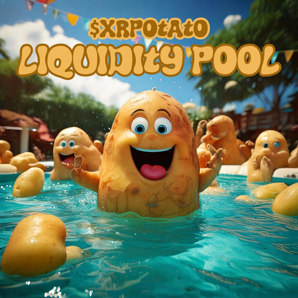 XRPotatocoin's tweet photo. Join our LP party! Early sprouters reap the most rewards so don't wait too long 🌱🥔

Help grow the community AMM:
https://t.co/ndrHk2A0IY https://t.co/EExphRdynh