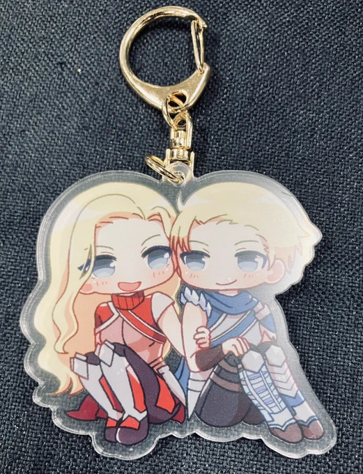 ラさんにメチャンコ可愛いアクキー貰いましたー! 