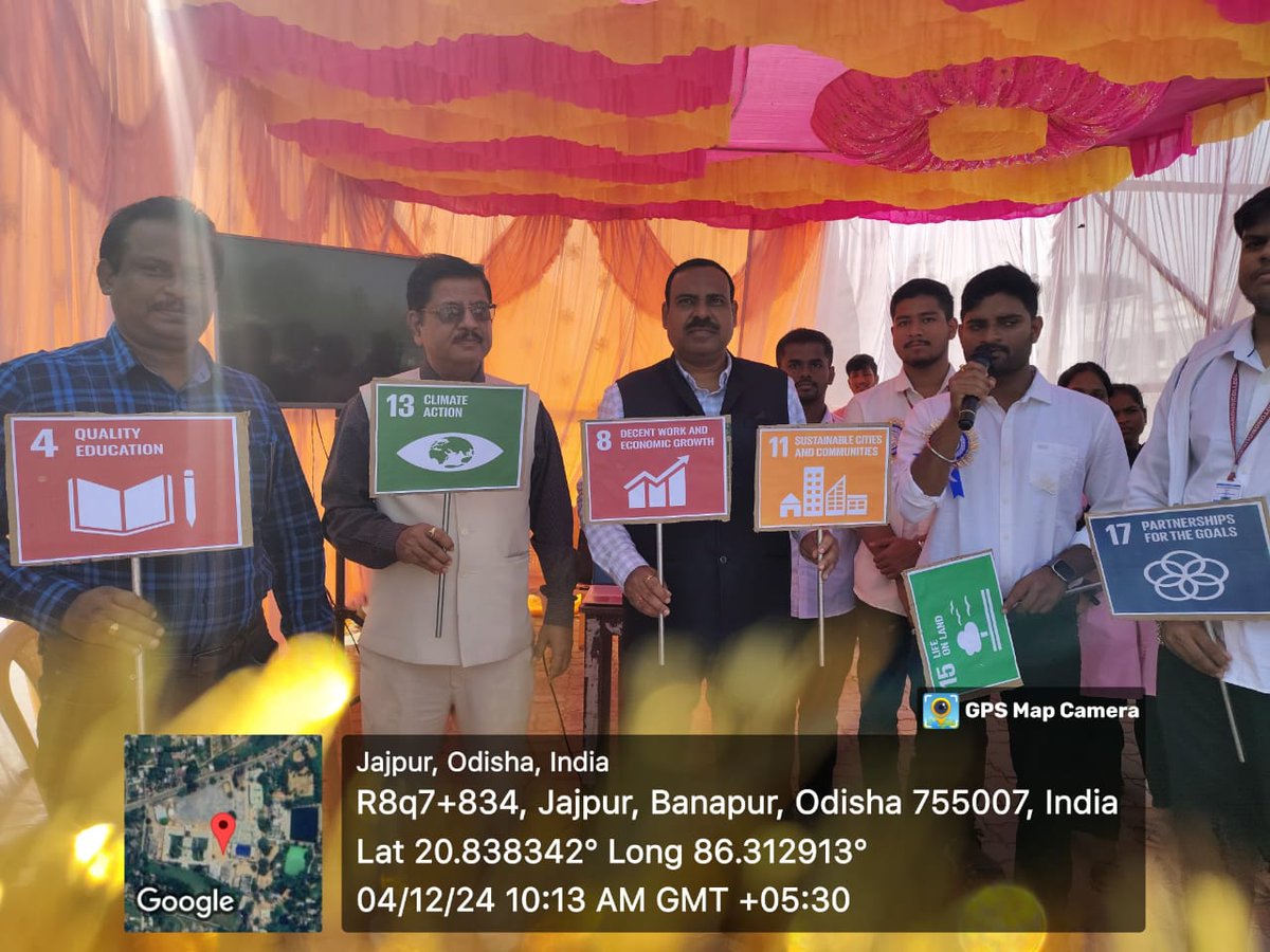 DrSaradaPrasad8's tweet photo. SDG Pavillion,  Signature Campaign,  Awareness Rally, Seminar on Green Campus, SDG selfy point are some of new initiatives taken by NCAC and CSAYN on " CNN Call to Earth Day" on 04.12.24.
@davidnabarro 
@calltoearth 
@SDGaction 
@GcuCsayn 
@FAO 
@FoodSystems @SDGaction https://t.co/ZaqVuMyRjp