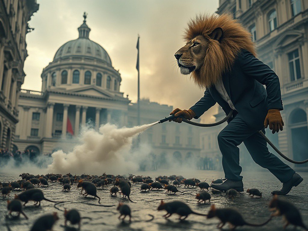 TommyShelby_30's tweet photo. MILEI VA A LIMPIAR EL CONGRESO DE CHORROS 

#AFumigarElCongreso https://t.co/611T1l6KeU