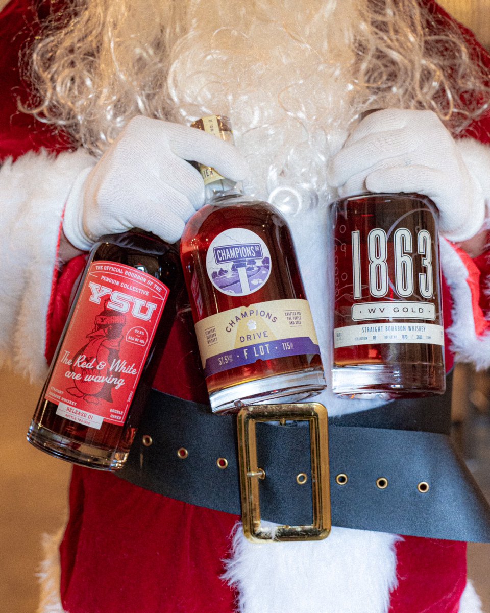 Santa’s got his hands full, making spirits right! Don’t miss out on our growing range of premium bourbons that make the perfect holiday gift for any fan. Shop now, and order before December 10 if you want them by Christmas! 🎁🥃🎅🏻