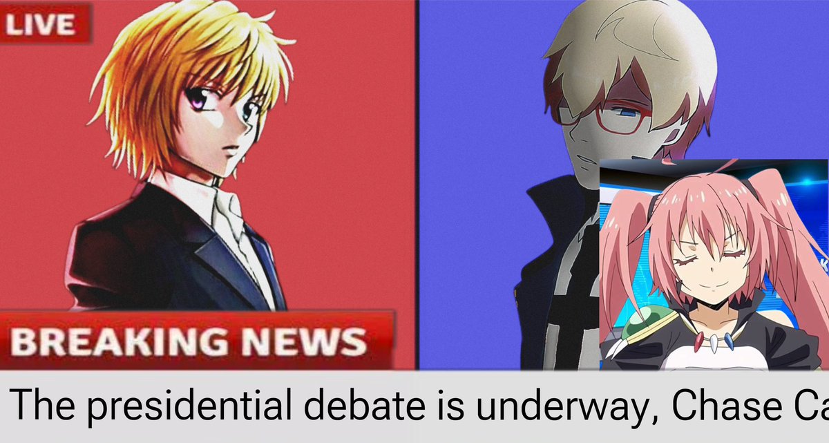 CellGamesPillar's tweet photo. In other news, the presidential battle heats up in a nice argument! 

Personally, I’m voting for Chase. https://t.co/U9G1caDlji