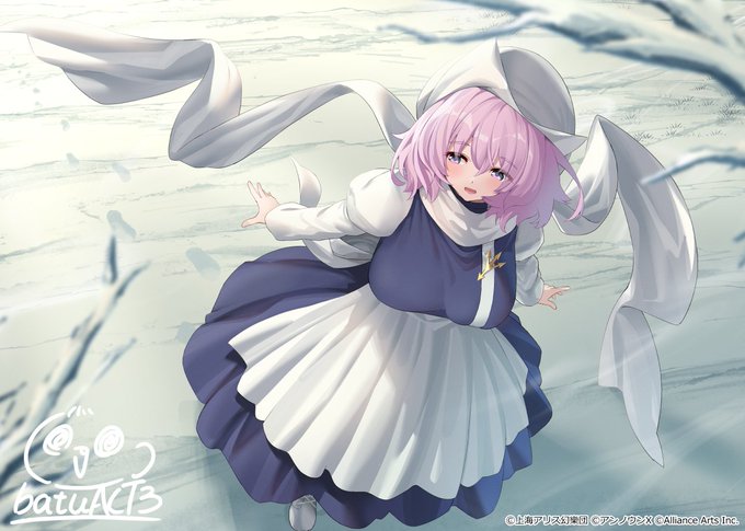 東方ダンマクカグラDLC第5弾にて、レティの楽曲イラストを描かせていただきました✍️👶よろしくお願いします! 