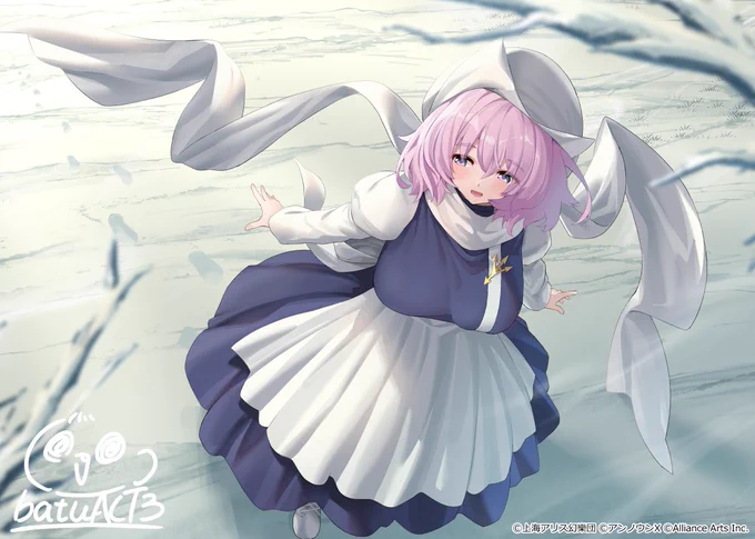東方ダンマクカグラDLC第5弾にて、レティの楽曲イラストを描かせていただきましたよろしくお願いします! 