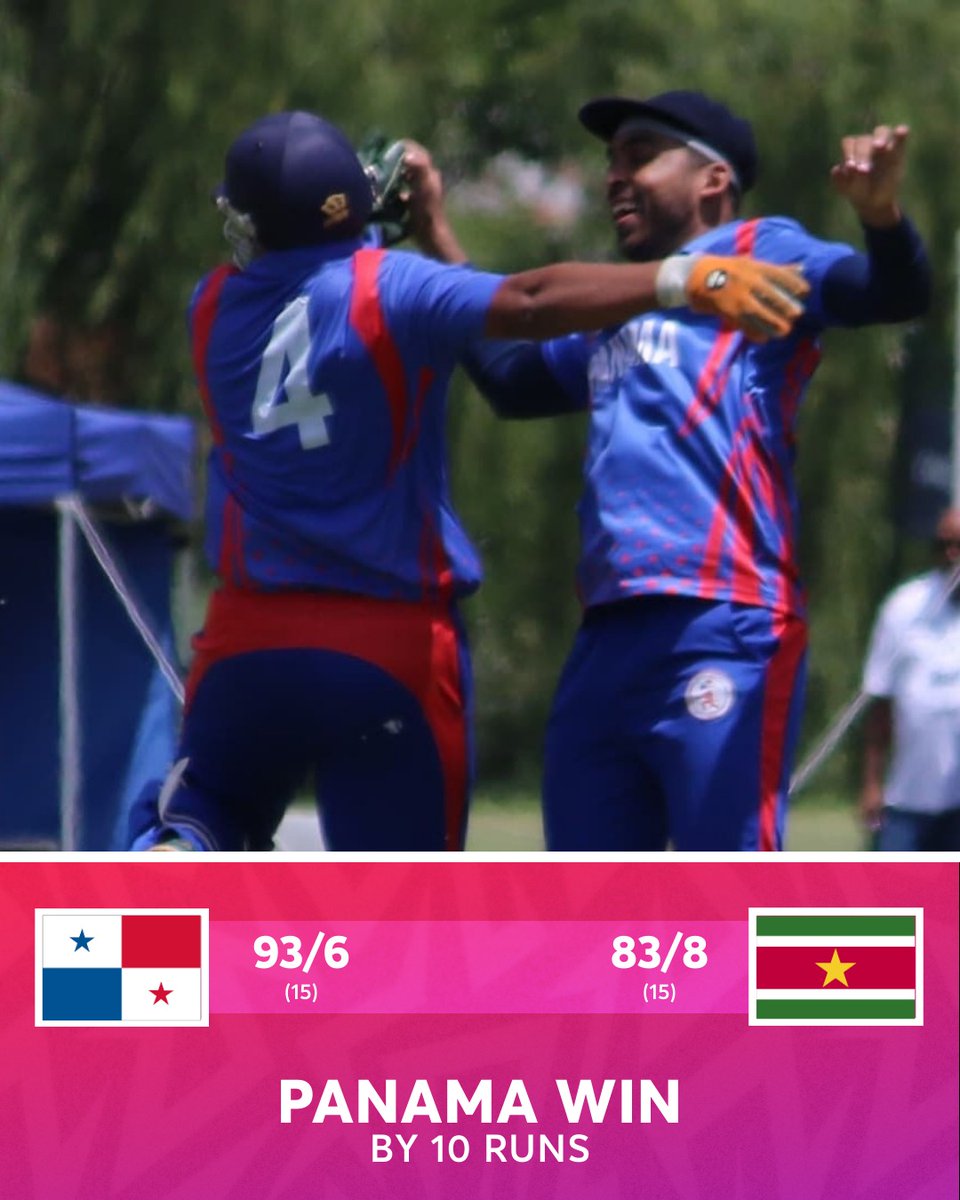iccamericas's tweet photo. Wins for Belize, Panama &amp; Bahamas on Day 1 of the @ICC MT20 WC Americas SRQ! https://t.co/sDjA9xFYRz