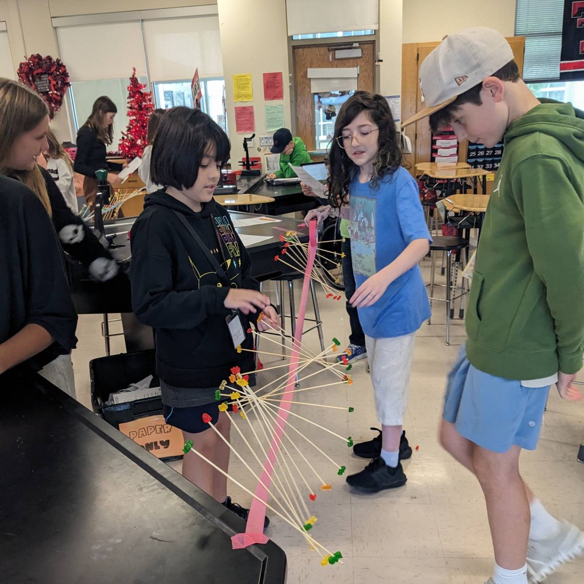 Making Gummy Bear  Waves in 6th grade Science 🧸