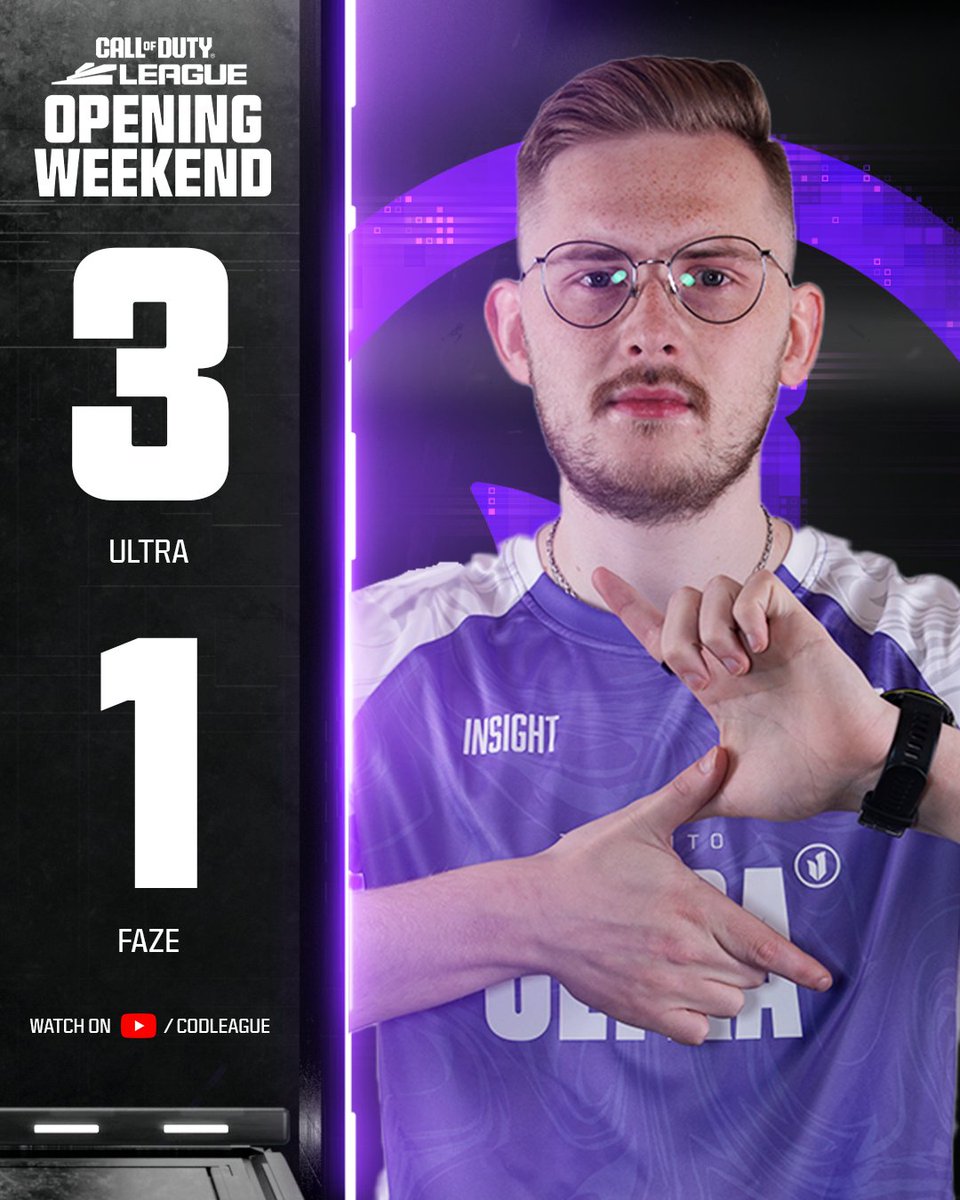 CODLeague's tweet photo. The new @TorontoUltra squad take down the Tiny Terrors in just four maps. 🤯

#CDL2025 | #StrengthInTheNorth https://t.co/lYCEylMC1e