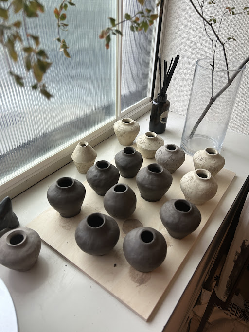 結構初期の作陶の様子です