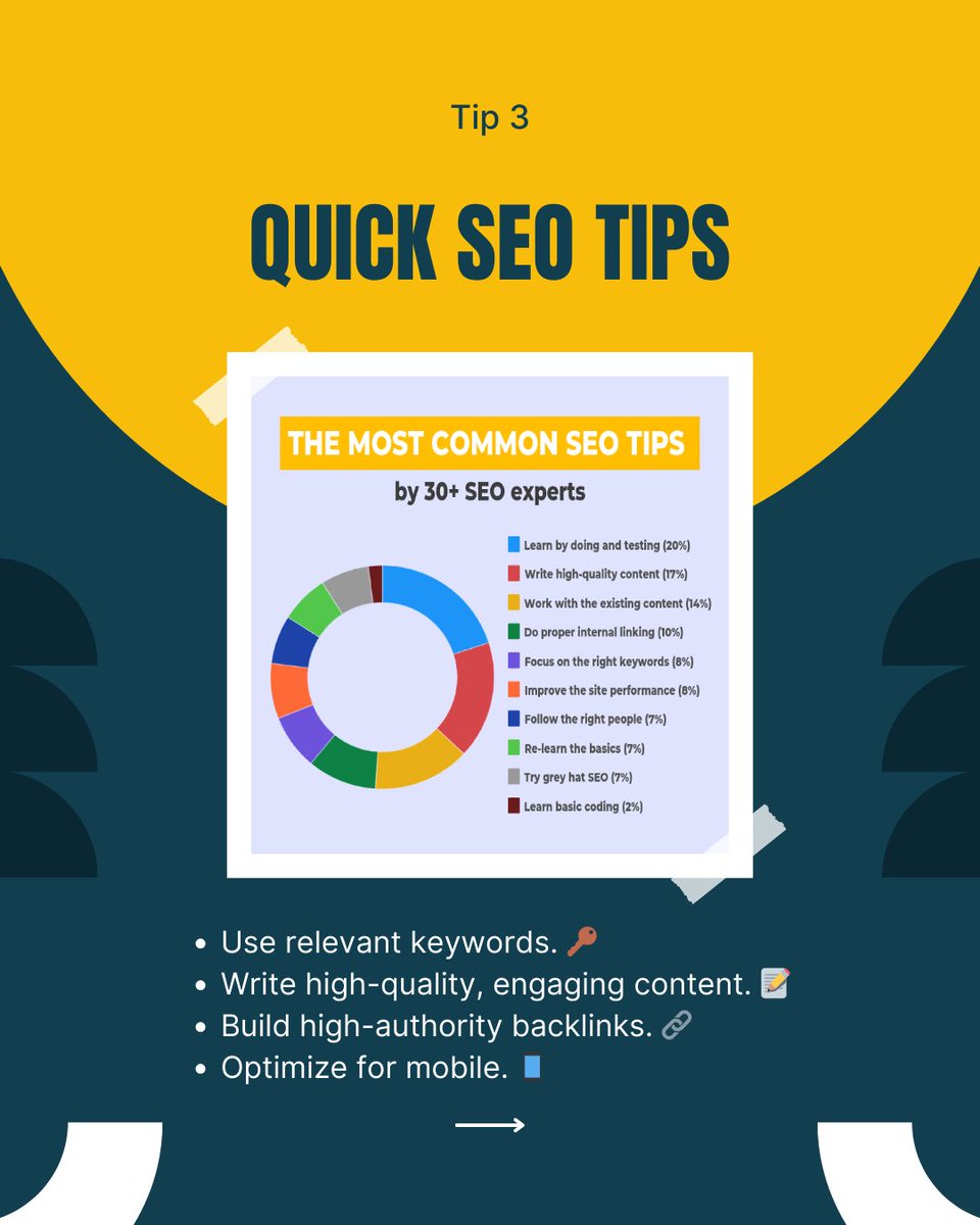 🚀 Boost Your Website's Rankings with SEO! 🌐
Did you know 75% of users never scroll past the first page of search results? 📈 That’s why SEO is a game-changer for your business. From keyword optimization to link building, every strategy matters. 
#Hashtags:
#SEO #DigitalStrategy