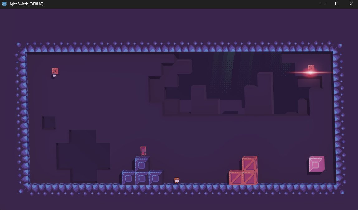 tecocode's tweet image. Light Switch (TBC) a #precisionplatformer #puzzle #wip videogame.