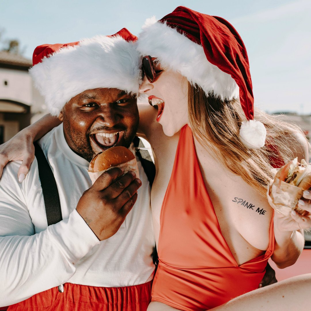 kinkdotink's tweet photo. Santa's got a special gift for you... and it’s not under the tree. 

Ready to be spanked into submission? 🎁💋 

#SpankedBySanta #NaughtyOrNice #KinkInk #SantaKnowsBest https://t.co/Bl5aj9mDOK