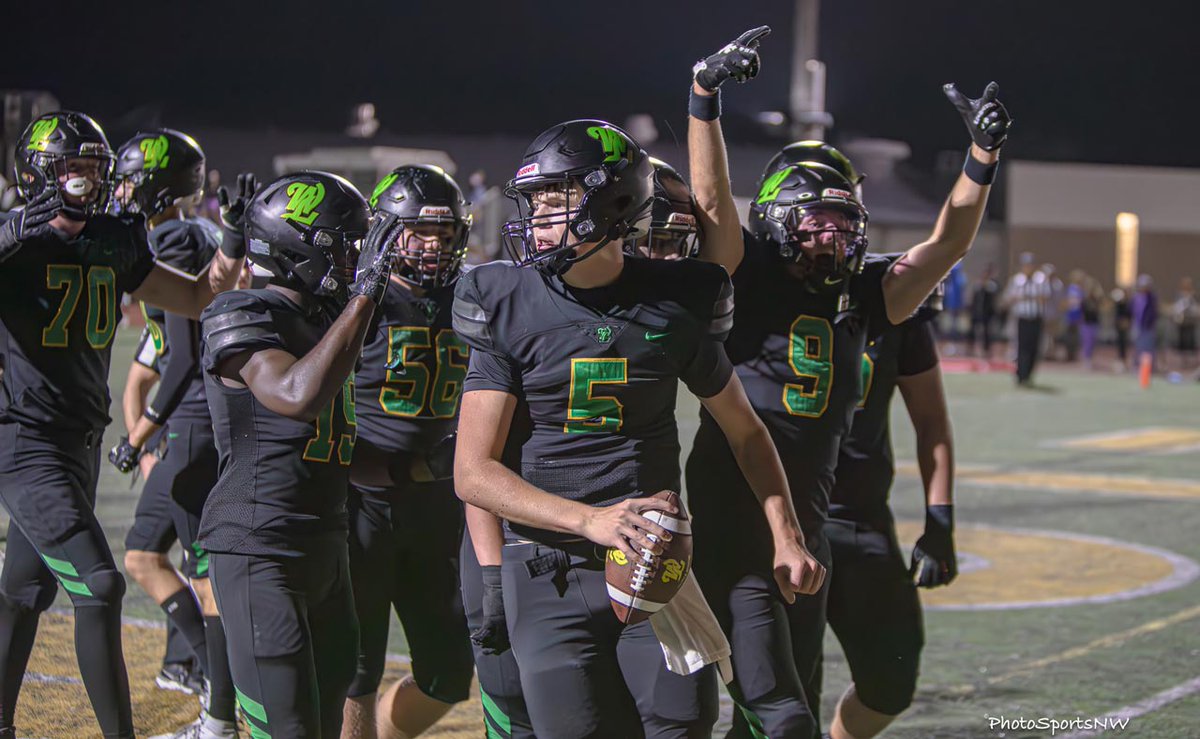 Honored to be awarded 6A First Team All-State QB! Thank you <a href="/westlinn_fb/">West Linn High School Football</a> <a href="/jon_eagle/">Coach Eagle</a>