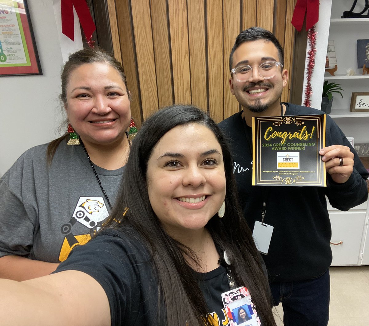 Javier Lazo (@lazonisd) on Twitter photo So proud of our <a href="/NISDJones/">Jones Middle School</a> and <a href="/NISDJonesSTEM/">Anson Jones Magnet School</a> counselors for earning the 2024 CREST Award! This team makes our entire community better. <a href="/MrArzola/">Eric Arzola</a> <a href="/erica_lashley/">ππ«π’ππ πππ¬π‘π₯ππ²</a> <a href="/EZavala_NISD/">Elena Zavala</a> <a href="/sgriggsNISD/">Stacey Griggs</a> <a href="/NISD/">Northside ISD</a> So proud of our <a href="/NISDJones/">Jones Middle School</a> and <a href="/NISDJonesSTEM/">Anson Jones Magnet School</a> counselors for earning the 2024 CREST Award! This team makes our entire community better. <a href="/MrArzola/">Eric Arzola</a> <a href="/erica_lashley/">ππ«π’ππ πππ¬π‘π₯ππ²</a> <a href="/EZavala_NISD/">Elena Zavala</a> <a href="/sgriggsNISD/">Stacey Griggs</a> <a href="/NISD/">Northside ISD</a>