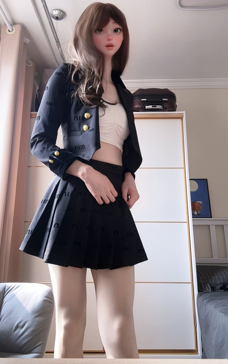阳光甚好 美女出街 #伪娘 #御姐 #反差 #femboy
