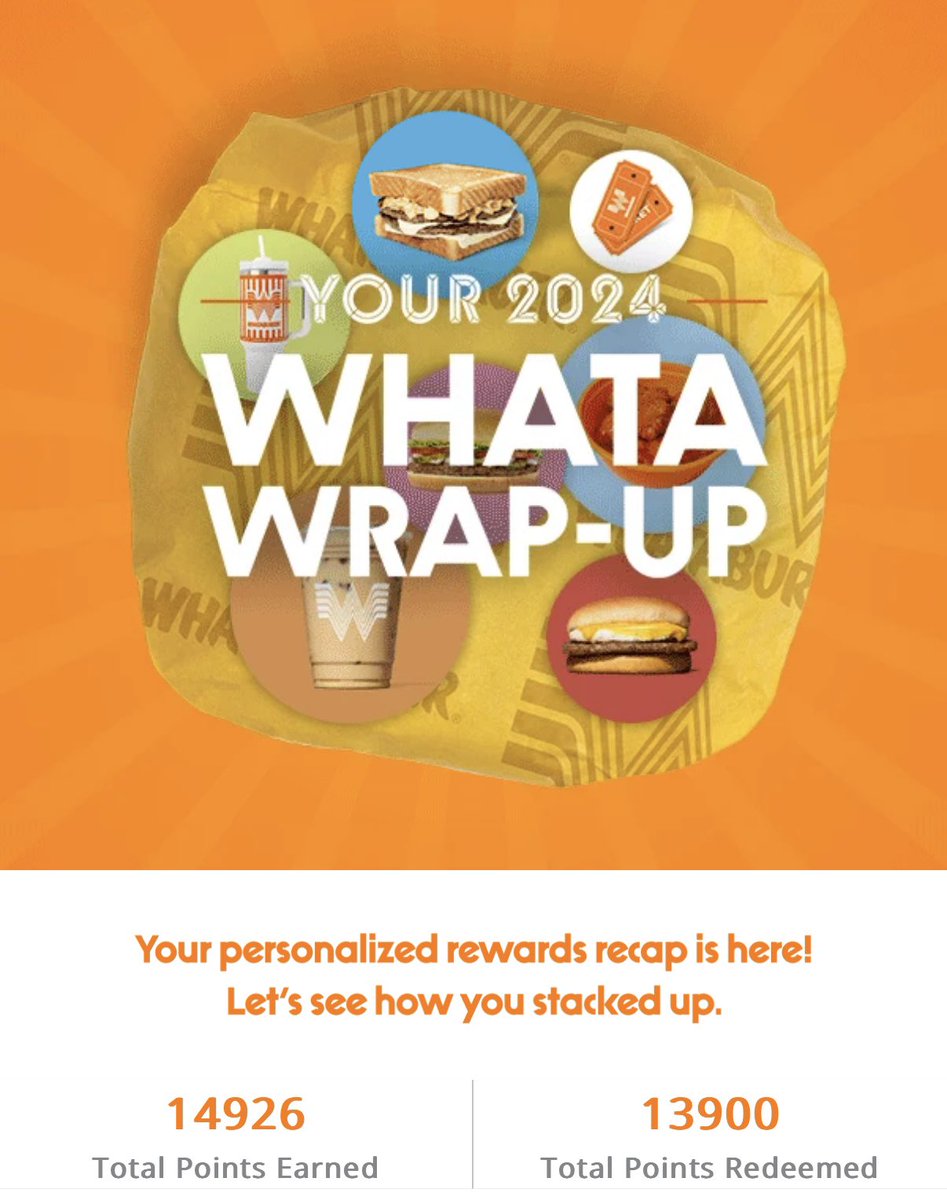 Fuck Spotify wrapped its all about the Whataburger wrapped 💯